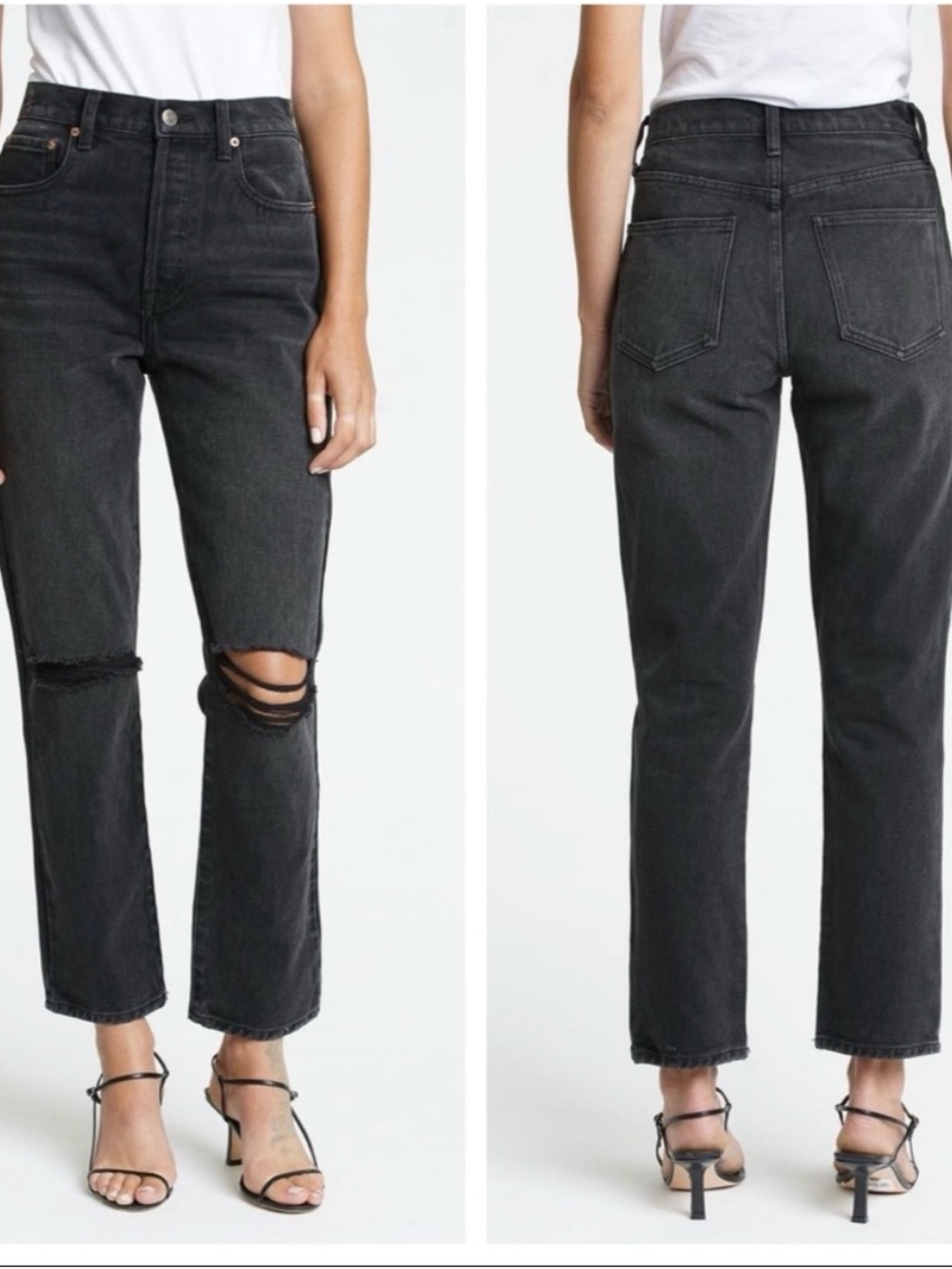 NEW Pistola Keaton high rise slim straight jean in Taurus size 25